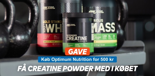 Optimum Nutrition - kb for 500 kr, f gave